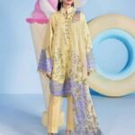 M/BASICS BY MARIA.B SPRING SUMMER ‘26 COLLECTION UNSTITCHED EMBROIDERED LAWN 3 PIECE SUIT MB-CUSV13-01-A