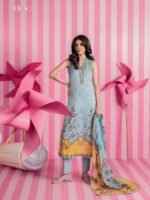 M/BASICS BY MARIA.B SPRING SUMMER ‘26 COLLECTION UNSTITCHED EMBROIDERED LAWN 3 PIECE SUIT MB-CUSV13-01-B