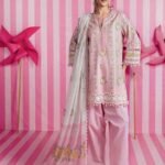 M/BASICS BY MARIA.B SPRING SUMMER ‘26 COLLECTION UNSTITCHED EMBROIDERED LAWN 3 PIECE SUIT MB-CUSV13-02-A