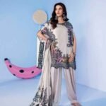 M/BASICS BY MARIA.B SPRING SUMMER ‘26 COLLECTION UNSTITCHED EMBROIDERED LAWN 3 PIECE SUIT MB-CUSV13-04-A