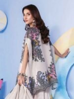 M/BASICS BY MARIA.B SPRING SUMMER ‘26 COLLECTION UNSTITCHED EMBROIDERED LAWN 3 PIECE SUIT MB-CUSV13-04-A - Image 3