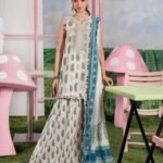 M/BASICS BY MARIA.B SPRING SUMMER ‘26 COLLECTION UNSTITCHED EMBROIDERED LAWN 3 PIECE SUIT MB-CUSV13-05-A