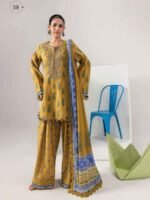 M/BASICS BY MARIA.B SPRING SUMMER ‘26 COLLECTION UNSTITCHED EMBROIDERED LAWN 3 PIECE SUIT MB-CUSV13-05-B