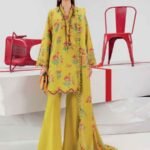 M/BASICS BY MARIA.B SPRING SUMMER ‘26 COLLECTION UNSTITCHED EMBROIDERED LAWN 3 PIECE SUIT MB-CUSV13-06-B