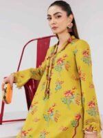 M/BASICS BY MARIA.B SPRING SUMMER ‘26 COLLECTION UNSTITCHED EMBROIDERED LAWN 3 PIECE SUIT MB-CUSV13-06-B - Image 2