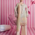 M/BASICS BY MARIA.B SPRING SUMMER ‘26 COLLECTION UNSTITCHED EMBROIDERED LAWN 3 PIECE SUIT MB-CUSV13-07-A
