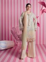 M/BASICS BY MARIA.B SPRING SUMMER ‘26 COLLECTION UNSTITCHED EMBROIDERED LAWN 3 PIECE SUIT MB-CUSV13-07-A