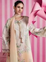 M/BASICS BY MARIA.B SPRING SUMMER ‘26 COLLECTION UNSTITCHED EMBROIDERED LAWN 3 PIECE SUIT MB-CUSV13-07-A - Image 2