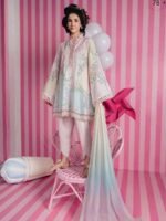 M/BASICS BY MARIA.B SPRING SUMMER ‘26 COLLECTION UNSTITCHED EMBROIDERED LAWN 3 PIECE SUIT MB-CUSV13-07-B