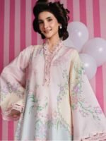 M/BASICS BY MARIA.B SPRING SUMMER ‘26 COLLECTION UNSTITCHED EMBROIDERED LAWN 3 PIECE SUIT MB-CUSV13-07-B - Image 2