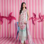 M/BASICS BY MARIA.B SPRING SUMMER ‘26 COLLECTION UNSTITCHED EMBROIDERED LAWN 3 PIECE SUIT MB-CUSV13-09-A