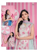 M/BASICS BY MARIA.B SPRING SUMMER ‘26 COLLECTION UNSTITCHED EMBROIDERED LAWN 3 PIECE SUIT MB-CUSV13-09-A - Image 3