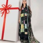 M/BASICS BY MARIA.B SPRING SUMMER ‘26 COLLECTION UNSTITCHED EMBROIDERED LAWN 3 PIECE SUIT MB-CUSV13-10-B