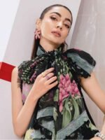 M/BASICS BY MARIA.B SPRING SUMMER ‘26 COLLECTION UNSTITCHED EMBROIDERED LAWN 3 PIECE SUIT MB-CUSV13-10-B - Image 2