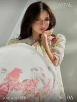 VITAL BY SOBIA NAZIR '26 COLLECTION UNSTITCHED LAWN  V-10A - Image 2
