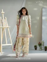 VITAL BY SOBIA NAZIR '26 COLLECTION UNSTITCHED LAWN  V-10A