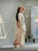VITAL BY SOBIA NAZIR '26 COLLECTION UNSTITCHED LAWN  V-10A - Image 5