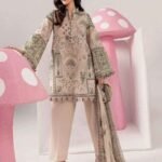 M/BASICS BY MARIA.B SPRING SUMMER ‘26 COLLECTION UNSTITCHED EMBROIDERED LAWN 3 PIECE SUIT MB-CUSV13-11-A