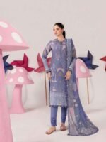 M/BASICS BY MARIA.B SPRING SUMMER ‘26 COLLECTION UNSTITCHED EMBROIDERED LAWN 3 PIECE SUIT MB-CUSV13-11-B