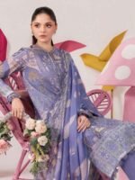 M/BASICS BY MARIA.B SPRING SUMMER ‘26 COLLECTION UNSTITCHED EMBROIDERED LAWN 3 PIECE SUIT MB-CUSV13-11-B - Image 2