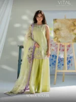 VITAL BY SOBIA NAZIR '26 COLLECTION UNSTITCHED LAWN  V-11A