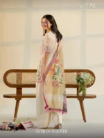 VITAL BY SOBIA NAZIR '26 COLLECTION UNSTITCHED LAWN  V-11B - Image 3