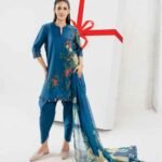 M/BASICS BY MARIA.B SPRING SUMMER ‘26 COLLECTION UNSTITCHED EMBROIDERED LAWN 3 PIECE SUIT MB-CUSV13-12-A