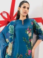 M/BASICS BY MARIA.B SPRING SUMMER ‘26 COLLECTION UNSTITCHED EMBROIDERED LAWN 3 PIECE SUIT MB-CUSV13-12-A - Image 2