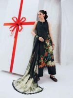 M/BASICS BY MARIA.B SPRING SUMMER ‘26 COLLECTION UNSTITCHED EMBROIDERED LAWN 3 PIECE SUIT MB-CUSV13-12-B