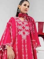 M/BASICS BY MARIA.B SPRING SUMMER ‘26 COLLECTION UNSTITCHED EMBROIDERED LAWN 3 PIECE SUIT MB-CUSV13-14-A - Image 2