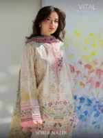 VITAL BY SOBIA NAZIR '26 COLLECTION UNSTITCHED LAWN  V-2A - Image 3