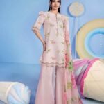 M/BASICS BY MARIA.B SPRING SUMMER ‘26 COLLECTION UNSTITCHED EMBROIDERED LAWN 3 PIECE SUIT MB-CUSV13-15-A