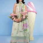 M/BASICS BY MARIA.B SPRING SUMMER ‘26 COLLECTION UNSTITCHED EMBROIDERED LAWN 3 PIECE SUIT MB-CUSV13-15-B