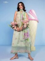 M/BASICS BY MARIA.B SPRING SUMMER ‘26 COLLECTION UNSTITCHED EMBROIDERED LAWN 3 PIECE SUIT MB-CUSV13-15-B