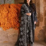 CROSS STITCH UNSTITCHED PREMIUM LAWN COLLECTION DESIGN 15 NOIR ESSENCE