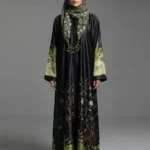 ABAYAT v2 by NOORMA KAAMAL  Digital Printed Silk Abaya Modest Wear Collection (1pc)