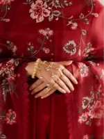 CROSS STITCH UNSTITCHED PREMIUM LAWN COLLECTION DESIGN 19 ROUGE FLARE - Image 2