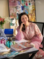 VITAL BY SOBIA NAZIR '26 COLLECTION UNSTITCHED LAWN  V-1A - Image 2