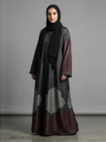 ABAYAT v2 by NOORMA KAAMAL  Digital Printed Silk Abaya Modest Wear Collection (1pc)