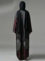 ABAYAT v2 by NOORMA KAAMAL  Digital Printed Silk Abaya Modest Wear Collection (1pc) - Image 2