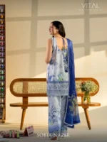 VITAL BY SOBIA NAZIR '26 COLLECTION UNSTITCHED LAWN  V-3B - Image 4