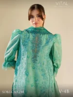 VITAL BY SOBIA NAZIR '26 COLLECTION UNSTITCHED LAWN  V-4B - Image 5