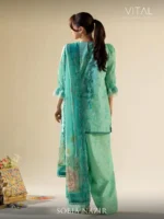 VITAL BY SOBIA NAZIR '26 COLLECTION UNSTITCHED LAWN  V-4B - Image 2