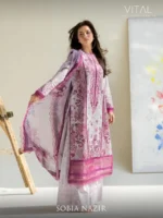 VITAL BY SOBIA NAZIR '26 COLLECTION UNSTITCHED LAWN  V-5A