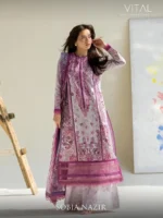 VITAL BY SOBIA NAZIR '26 COLLECTION UNSTITCHED LAWN  V-5A - Image 3