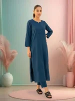 DYE OVER by NOORMA KAAMAL Premium Lawn Collection (2pc - Co Ords) Stitched / Ready to Wear NK-DO-04 - Image 4