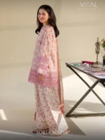 VITAL BY SOBIA NAZIR '26 COLLECTION UNSTITCHED LAWN  V-1A - Image 4