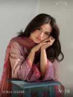 VITAL BY SOBIA NAZIR '26 COLLECTION UNSTITCHED LAWN V-5B - Image 4