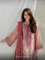 VITAL BY SOBIA NAZIR '26 COLLECTION UNSTITCHED LAWN V-5B - Image 5