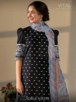VITAL BY SOBIA NAZIR '26 COLLECTION UNSTITCHED LAWN  V-6B - Image 3